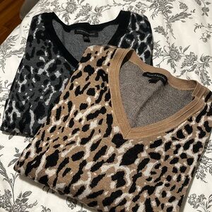 Women’s Banana Republic V-neck Merino Wool Sweaters